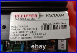 1 Used Pfeiffer Tcp 035 Turbo Molecular Pump Controller