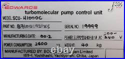 1146 Seiko Seiki Turbomolecular Pump Ctrl Unit Stp-h1000c Scu-h1000c