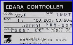 12973 Ebara Turbo-molecular Pump Controller (parts) 305w