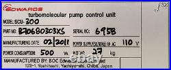 16981 Seiko Seiki Turbomolecular Pump Ctrl Unit 500va Scu-300c