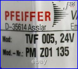 22411 PFEIFFER TURBO MOLECULAR PUMP With CTLR TC 600 TMU 071-003 P