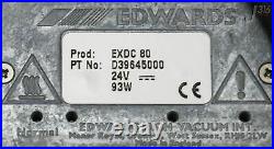 243 Edwards Exdc 80 Turbo Molecular Pump Controller D39645000