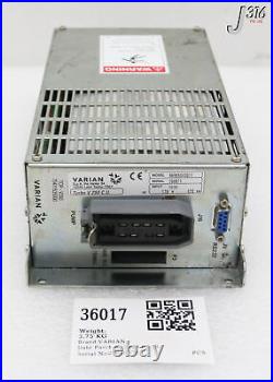 36017 Varian Turbomolecular Pump Controller, Turbo-v 250 C. U. 9699504s011