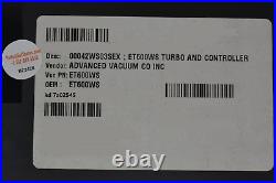 7a02545 / Turbo-molecular Pump Controller Model Et600ws / Ebara