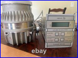 AGILENT TURBO-V 301 NAVIGATOR turbo pump with VARIAN, TURBO-V 301-AG controller