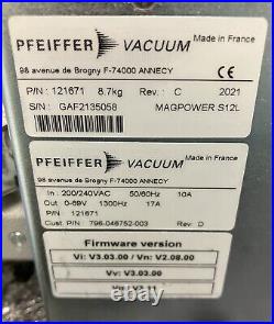 Adixen MagPower Turbo Pump Controller Pfeiffer Vacuum Turbo Molecular Control