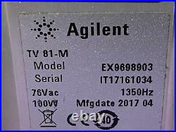Agilent Technologies TV 81-M Turbomolecular Pump With Turbo-V 81-AG Controller