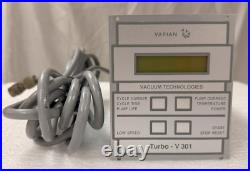 Agilent Varian TV301 NAV Pump 9698918 Fan 9699299 Controller 9699437