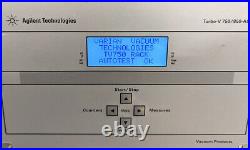 Agilent Varian Turbo-V 750/850-AG Turbomolecular Pump Controller, TV750/850