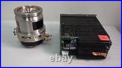 Alcatel 5150 CP Molecular High Vac Turbo Pump & CFF 450 Turbo Controller