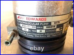 BOC Edwards Compound Turbomolecular Pump Model EXT 70