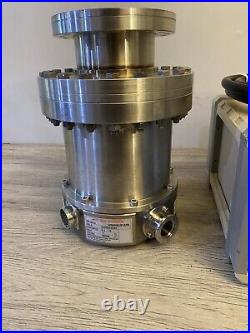 BOC Edwards STP-301C Turbomolecular Vacuum Pump with SCU-21D Turbo Pump Controller