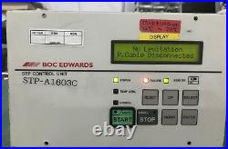 BOC Edwards STP-A1603C Turbomolecular Pump control Unit