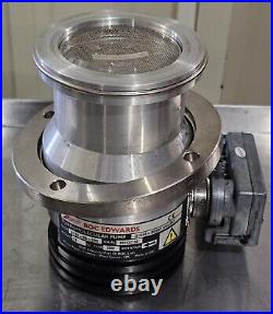BOC Edwards Turbomolecular Pump Agilent G1946-80002 with EXDC080 controller