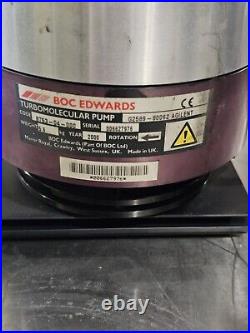 BOC Edwards Turbomolecular Pump Agilent G2589-80062 with EXDC160 controller