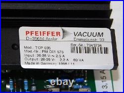Balzers Pfeiffer TCP 035 PM C01 575 Turbomolecular Pump Controller Vacuum Board