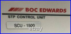 Boc Edwards Scu-1500 Turbomolecular Pump Control Unit Pt59-za-z00 / Scu 1500