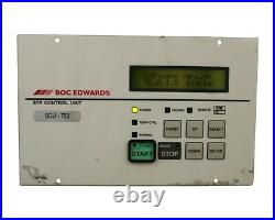 Boc Edwards Stp Control Unit Turbo Molecular Pump Control Unit Scu-750