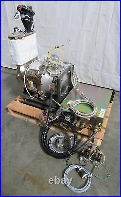 C176194 Mitsubishi FT-3300W-W111 Turbo Molecular Pump with Controller, Gate Valve