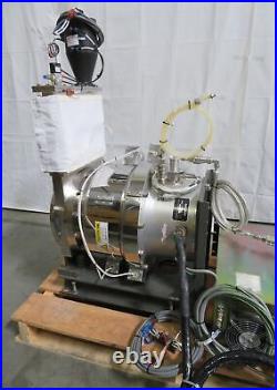 C176194 Mitsubishi FT-3300W-W111 Turbo Molecular Pump with Controller, Gate Valve