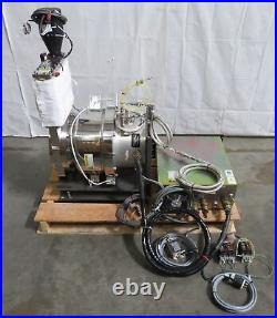 C176194 Mitsubishi FT-3300W-W111 Turbo Molecular Pump with Controller, Gate Valve