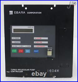 C3715 Ebara Turbo-molecular Pump Controller (working) 1604w