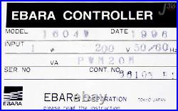 C3715 Ebara Turbo-molecular Pump Controller (working) 1604w