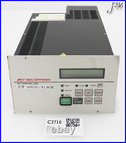 C3716 Boc Edwards Turbomolecular Pump Ctrl Unit Scu-a803c/a1303c