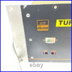 CIT Alcatel CFF 450 Turbomolecular Vacuum Pump Controller, Made in France