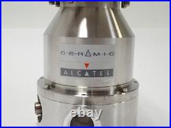 Ceramic Alcatel Ptm 5081 Turbomolecular Pump+8525 Cfv100 Controller Tested Uhv