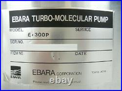 ET Ebara ET300P Turbomolecular Vacuum Pump Turbo Error TRP-C Not Working As-Is
