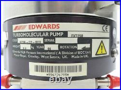 EXT250 Edwards B736-02-000 Turbomolecular Pump Turbo B58052061 Working Spare