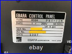 Ebara 803h Pwm-10m Turbo-molecular Pump Controller