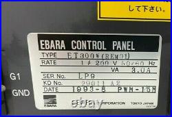 Ebara ET-300W Turbo Molecular Pump Controller