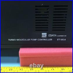 Ebara ET150A Turbo-Molecular Pump Controller, 150 PWM-15, 0190-13387, 129312