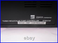 Ebara ET600W Turbo Molecular Pump Controller 600W ETC04 PWM-20M, 423293