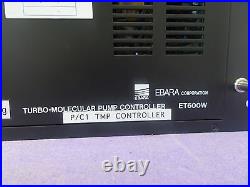 Ebara Et600w Turbo Molecular Pump Controller, Used