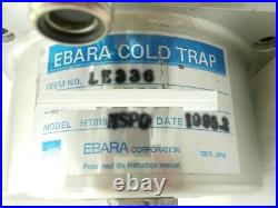 Ebara LE-336 Cold Trap Turbomolecular Pump Assembly HT-018-MSP0 Varian Working