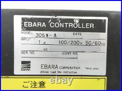 Ebara Technologies 305W-A Turbomolecular Pump Controller Tested Working Surplus