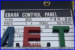 Ebara Turbo-Molecular Pump Controller Et300A 303 Pwm-8M 60Days Warranty
