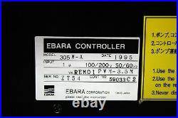 Ebara Turbo-molecular Pump Controller 305w