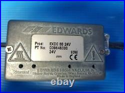Edwards EXDC 80 24V Turbo Molecular Vacuum Pump Drive Module Controller D3964500