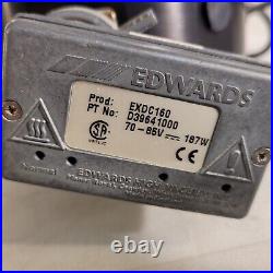 Edwards EXT 255HI with EXDC160 Controller Turbomolecular Vacuum Pump ISO K-100