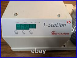 Edwards EXT 75DX turbopump and controller Edwards T-station 75 no RVP