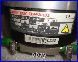 Edwards EXT255H B753-01-000 Turbomolecular Vacuum Pump with EXDC80 Controller