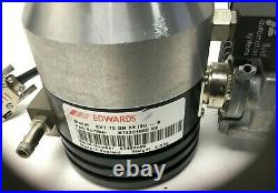 Edwards EXT70 DN Turbomolecular Pump with EXDC80 Pump Controller with Free Shipping