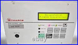 Edwards Scu-1600 Yt76-z2-z10 Turbomolecular Pump Stp Control Unit Powers Up