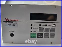 Edwards Turbo Molecular Pump Control Unit Scu-1600 Free Expedited Shipping