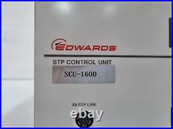 Edwards Turbomolecular Pump Control Unit Scu-1600