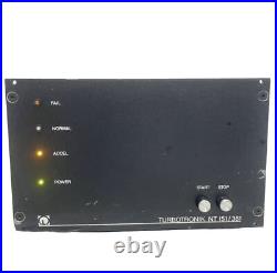 LEYBOLD TURBOTRONIK NT 151/361 Turbo molecular pump controller